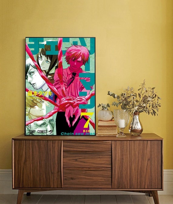 Chainsaw Manvol 7manga Postermanga Covercanvas Etsy