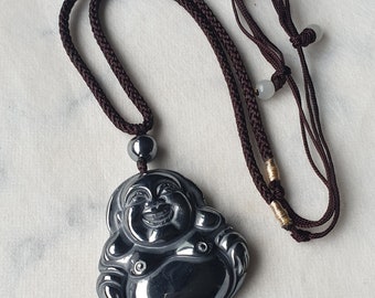 Terahertz Laughing Buddha Pendant/Necklace