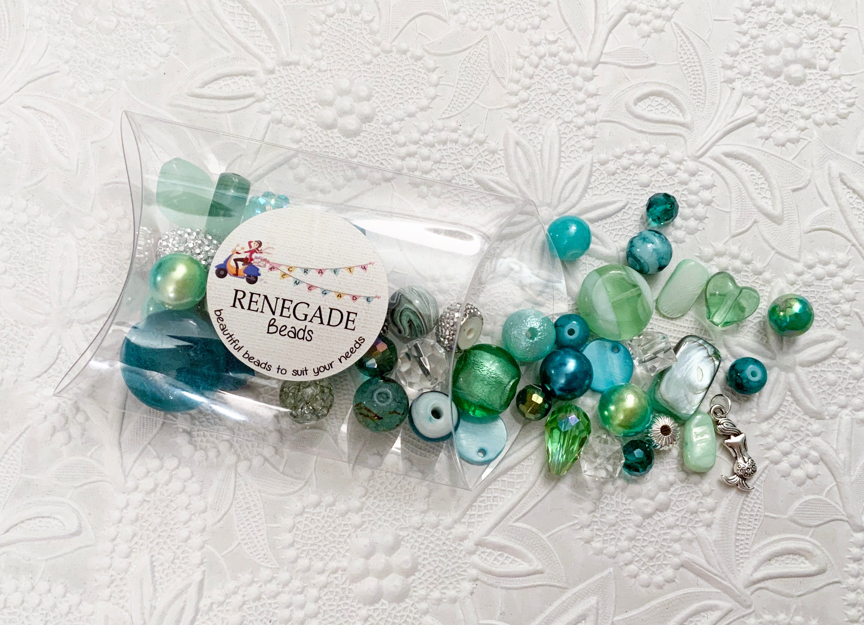 Bead Kit Mermaid bead supplies jewellery making supplies Etsy