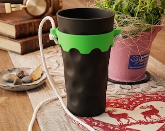Dubbeglas holder hands-free