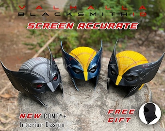 Wolverine Deadpool 3 Screen Accurate 2024 Helmet High Quality Resin