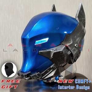 Bat Knight Arkham Knight Cyber Knight Helmet Cosplay Helmet High Quality