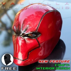 Red Hood Rebirth Cosplay Helmet or Mask High Quality Costume