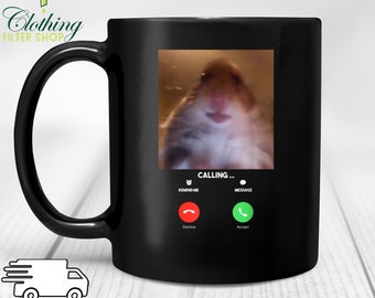 Hamster Meme Mug Etsy