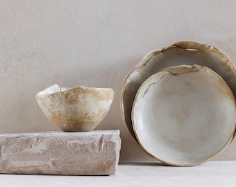 Stoneware dinnerware set for newlyweds modern rustic home