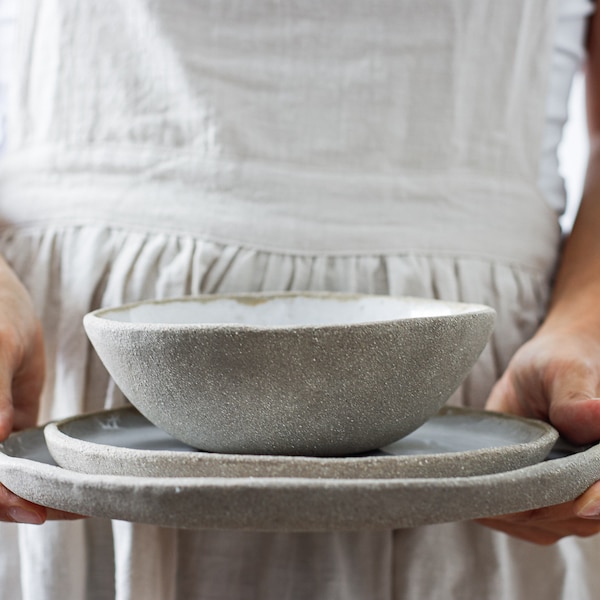 Rustic Dinnerware Etsy