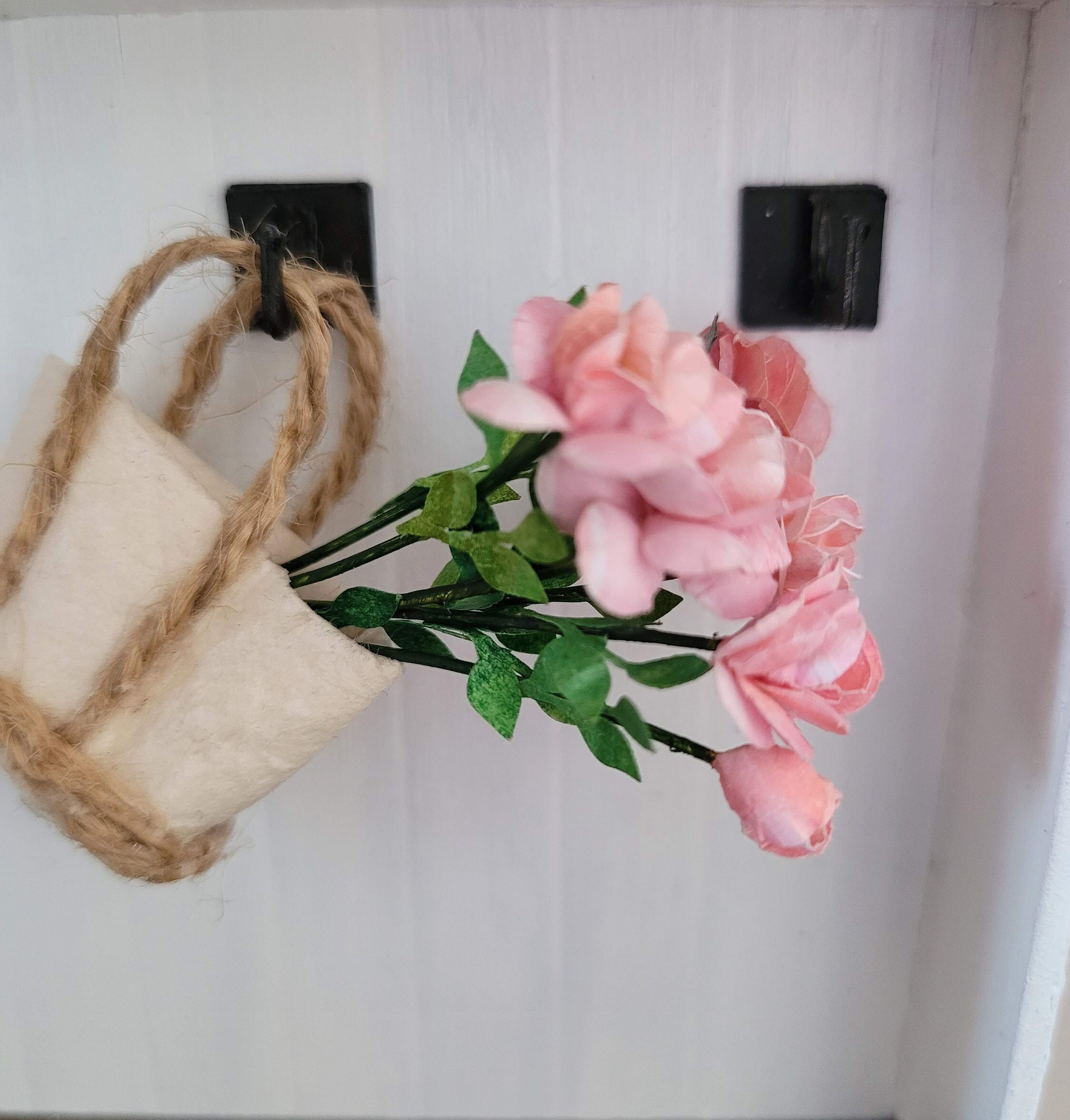 Roses 2 Types DIY Miniature Paper Flowers 112 Dollhouse Etsy