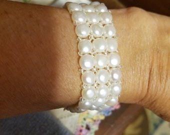 Freshwater Pearl White Bracelet