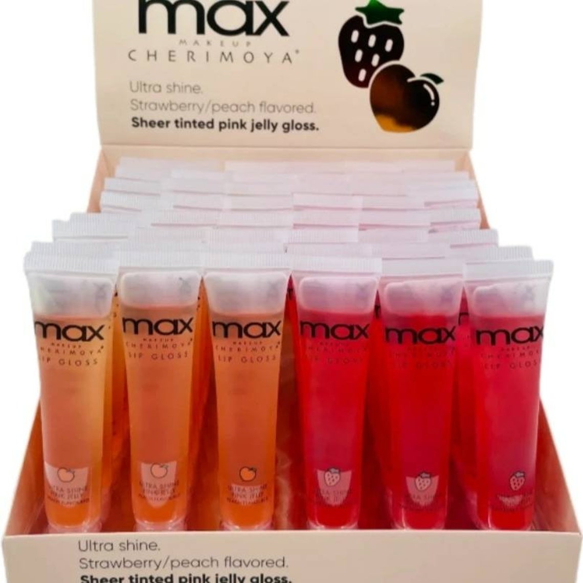 Max Lip Gloss Gel Assorted All Flavours 0.5 US OZ/15ML Etsy