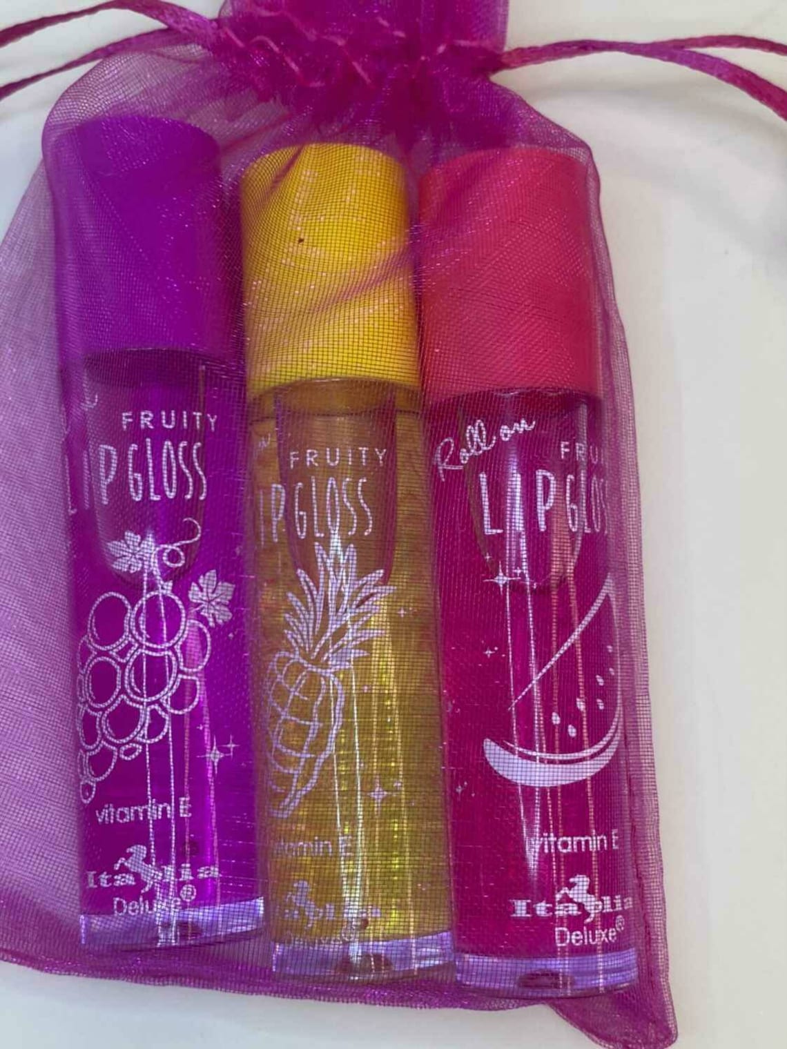 Mini Lip Gloss Bundle Flavoured Lipgloss Bundle Etsy