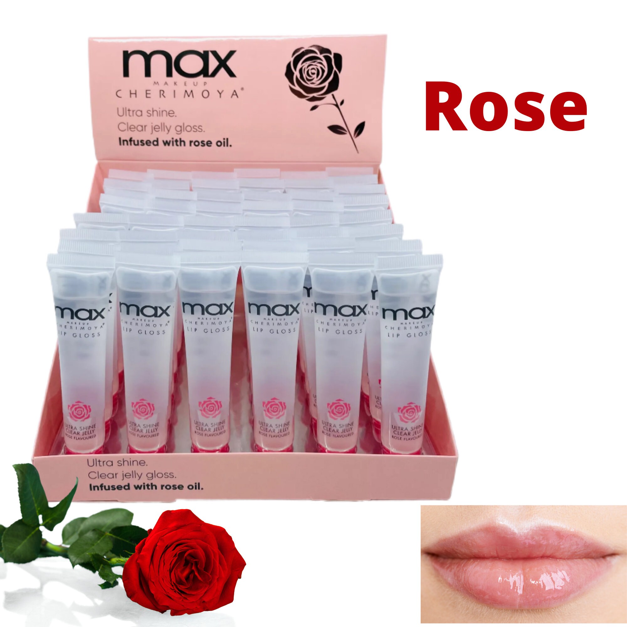 Max Lip Gloss Gel Assorted All Flavours 0.5 US OZ/15ML Etsy