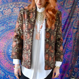Vintage Cheongsam Faux Fur Jacket