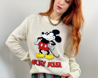 Vintage 70s / 80s Disney Mickey Mouse Sweater