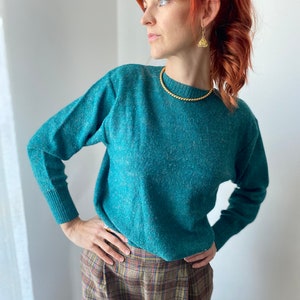 Vintage 80s Wool Sweater image 3