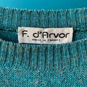 Vintage 80s Wool Sweater image 6