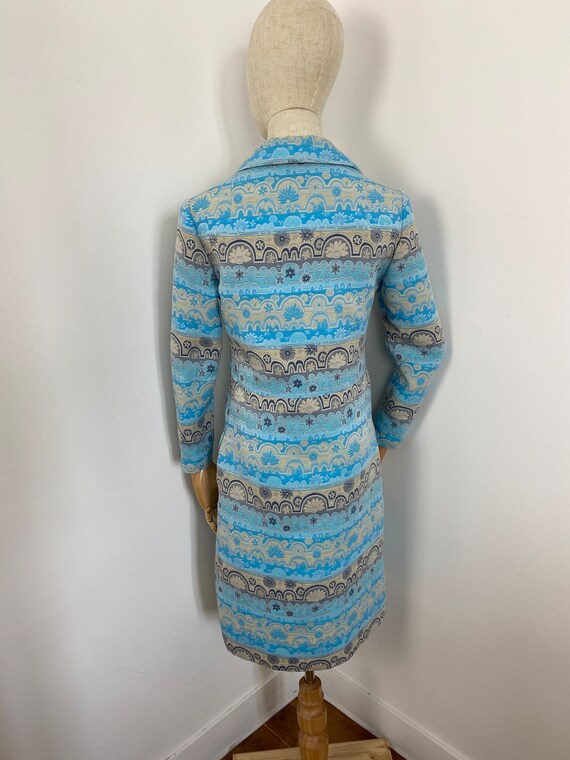 Buy Vintage 70s Striped Jersey Knit Trapeze Dress Online in India - Etsy