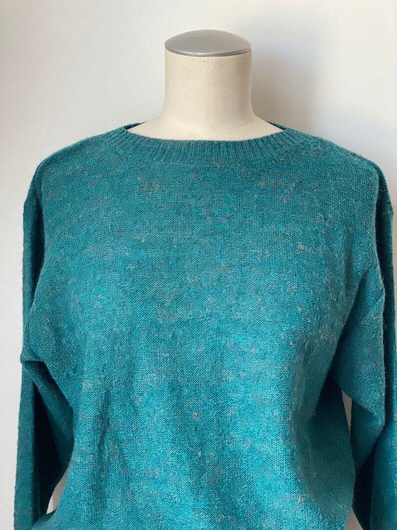 Vintage 80s Wool Sweater image 7