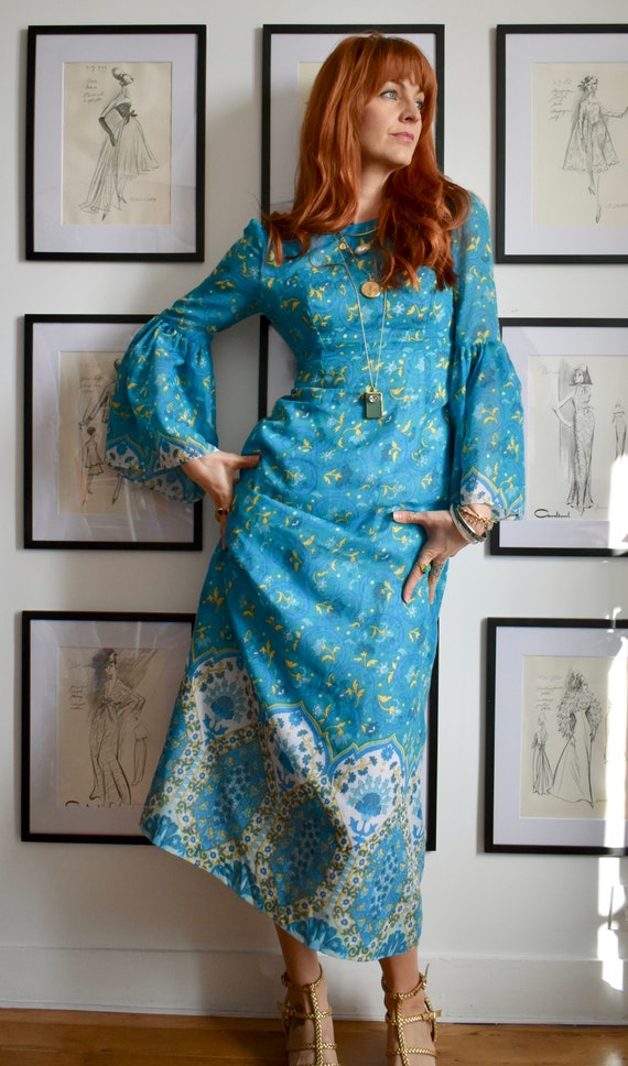 Gorgeous BoHo Vintage Dress - image 2