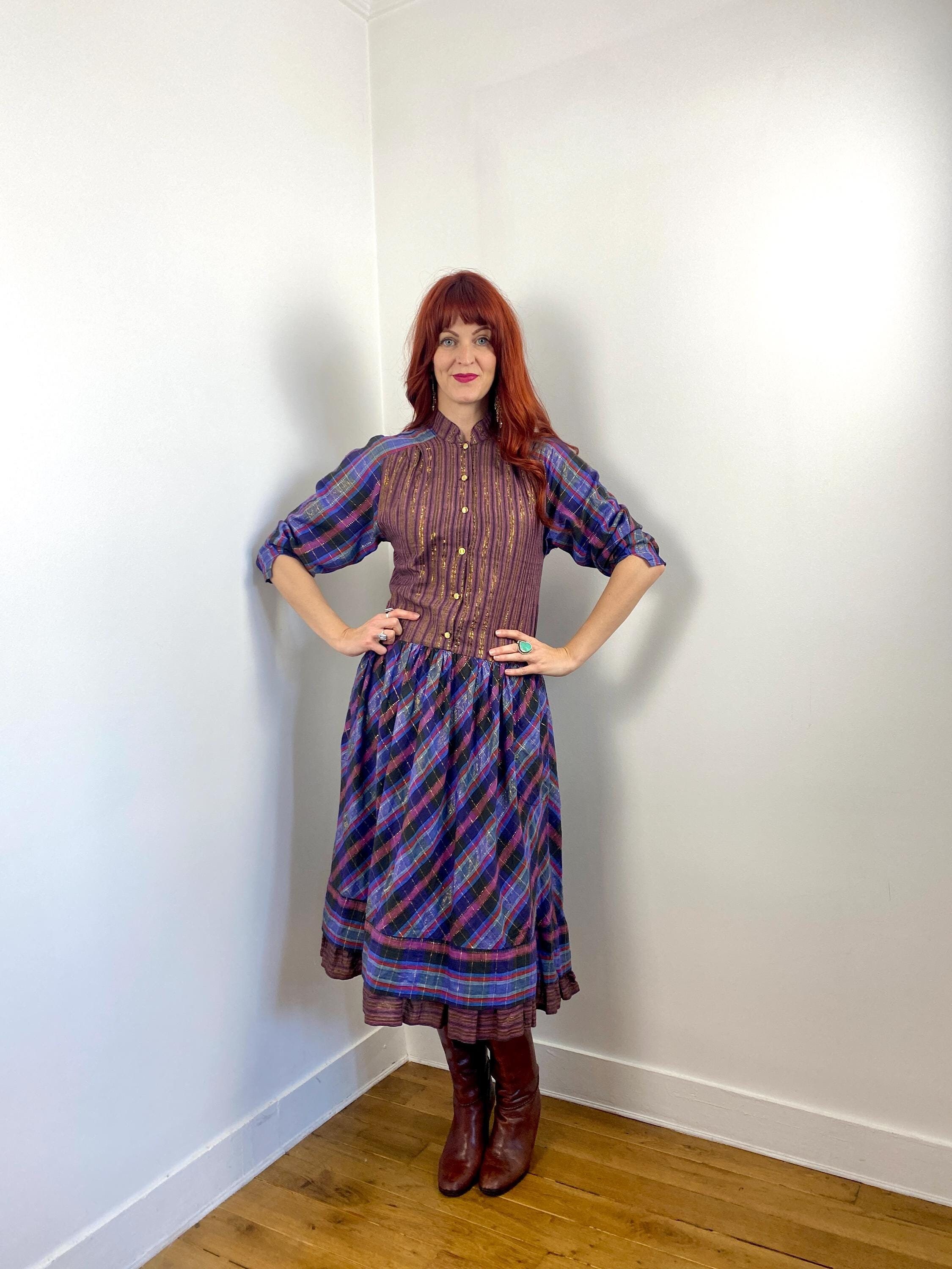 1920s Plaid Dress - Etsy Singapore 1920s Plaid Dress - Etsy Singapore
