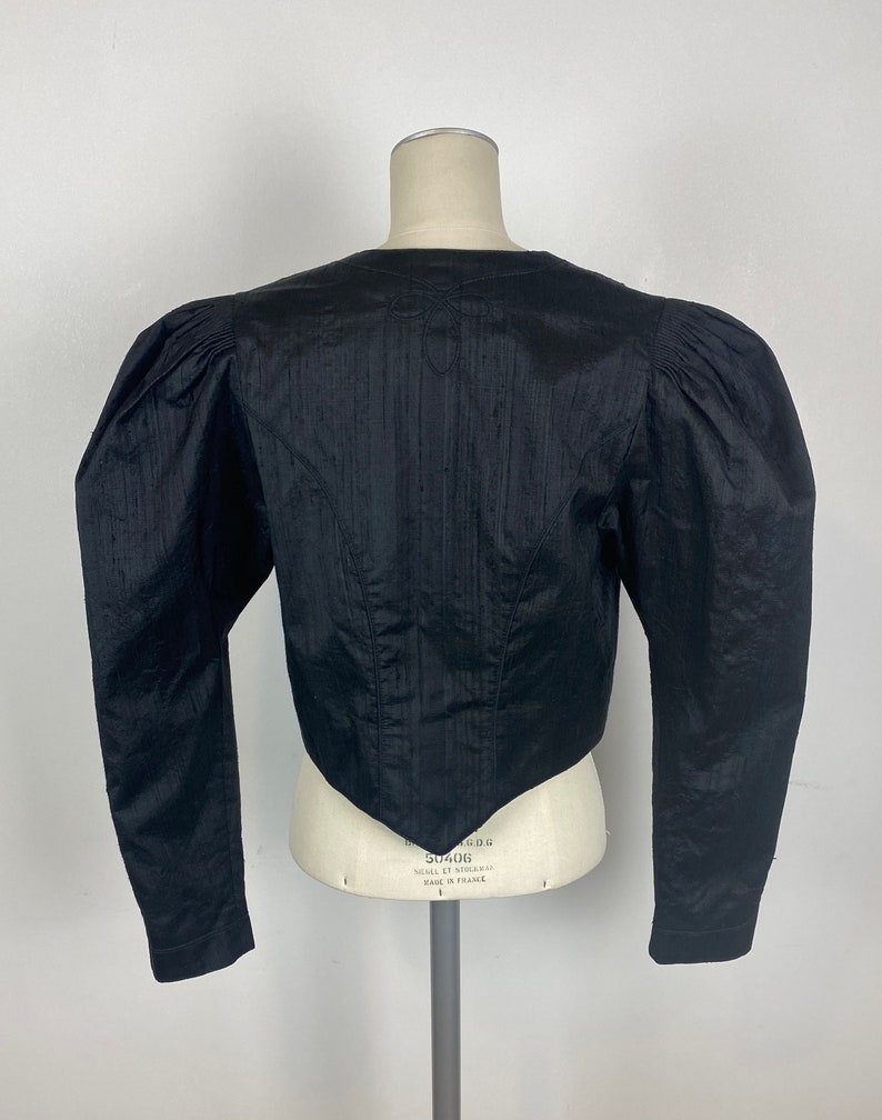Vintage Austrian Silk Blazer Jacket image 8