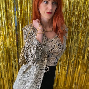 Vintage 50s/60s Metallic Top image 8