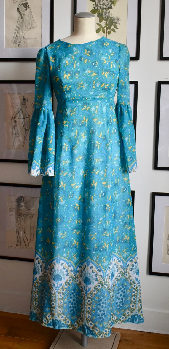 Gorgeous BoHo Vintage Dress - image 6
