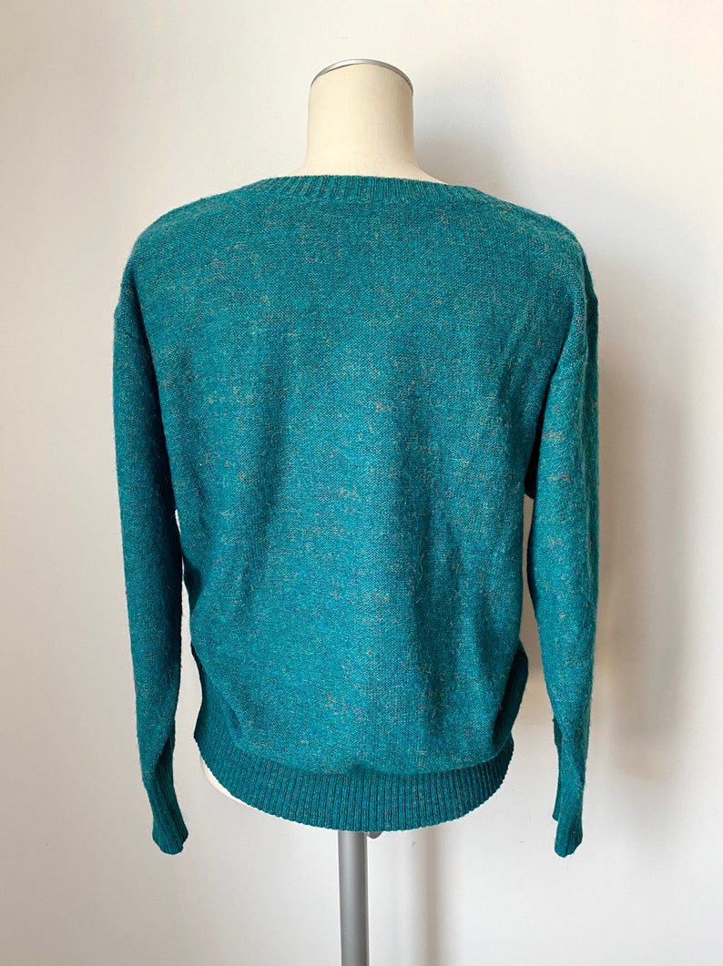 Vintage 80s Wool Sweater image 5