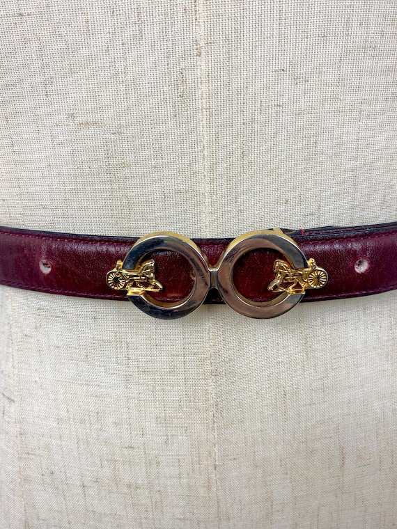 CELINE セリーヌ 凱旋門 ベルト ゴールド ブラック イタリア製 CELINE セリーヌ 凱旋門 ベルト ゴールド ブラック イタリア製 CELINE