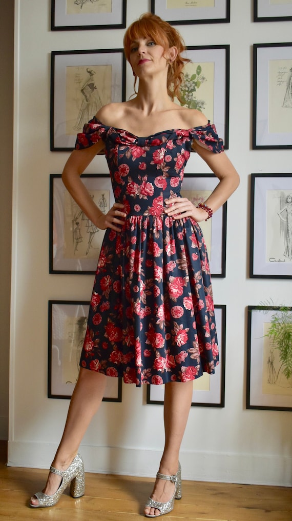 vintage laura ashley dress