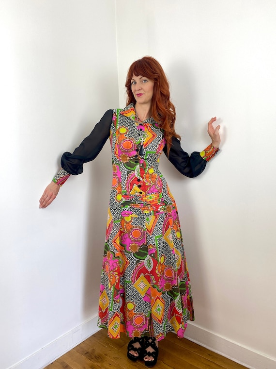colorful drop waist dress Dottie Drop Waist Maxi Dress – Colleen Claire
