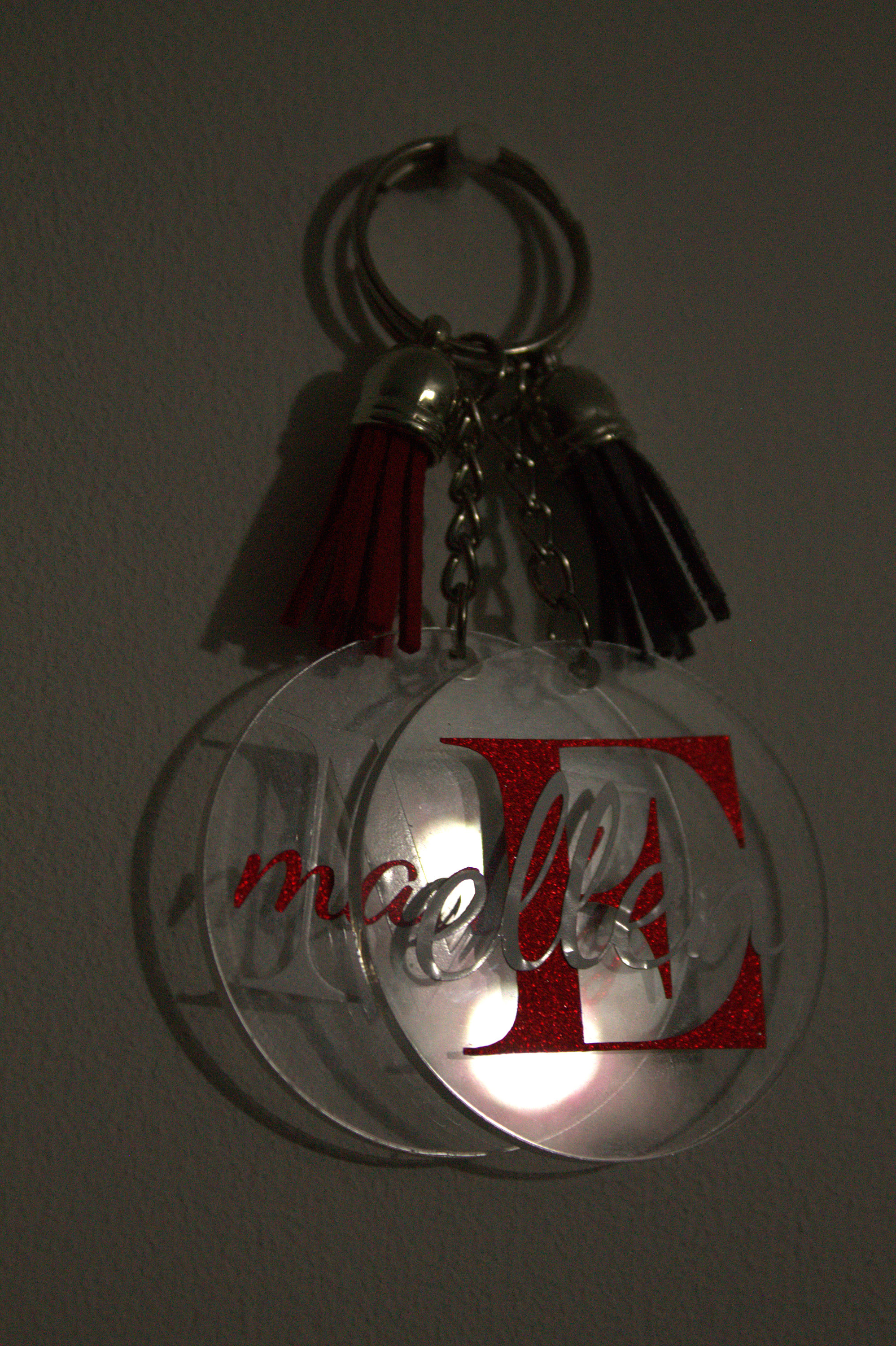 Personalised Vinyl Key Ring Gift Personalised Vinyl Etsy