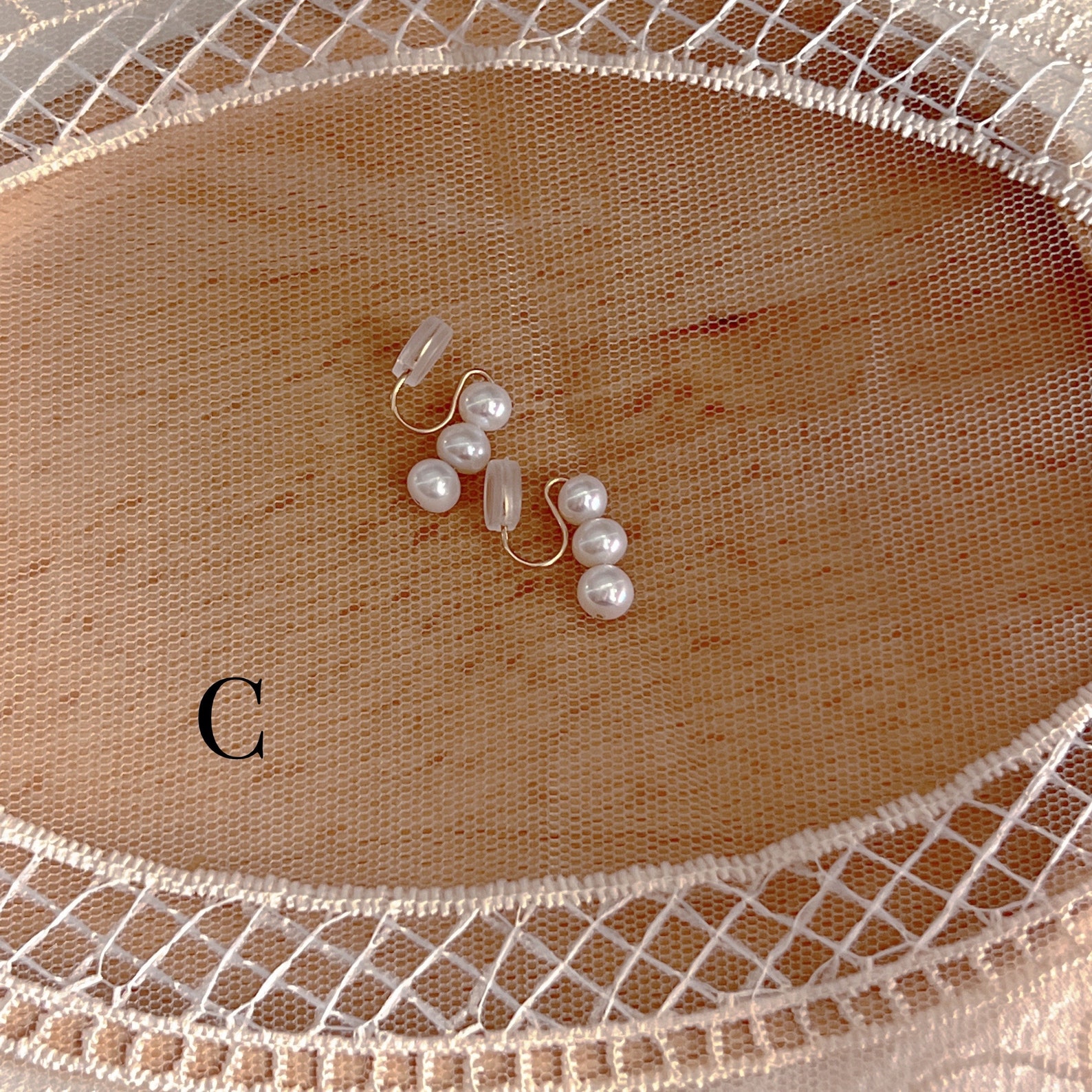 Real Pearl Clipon Earring No Pain Freshwater Pearl Ear Clip Etsy