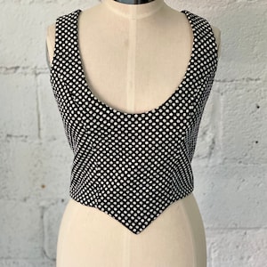 Catherine Curtis laced vest