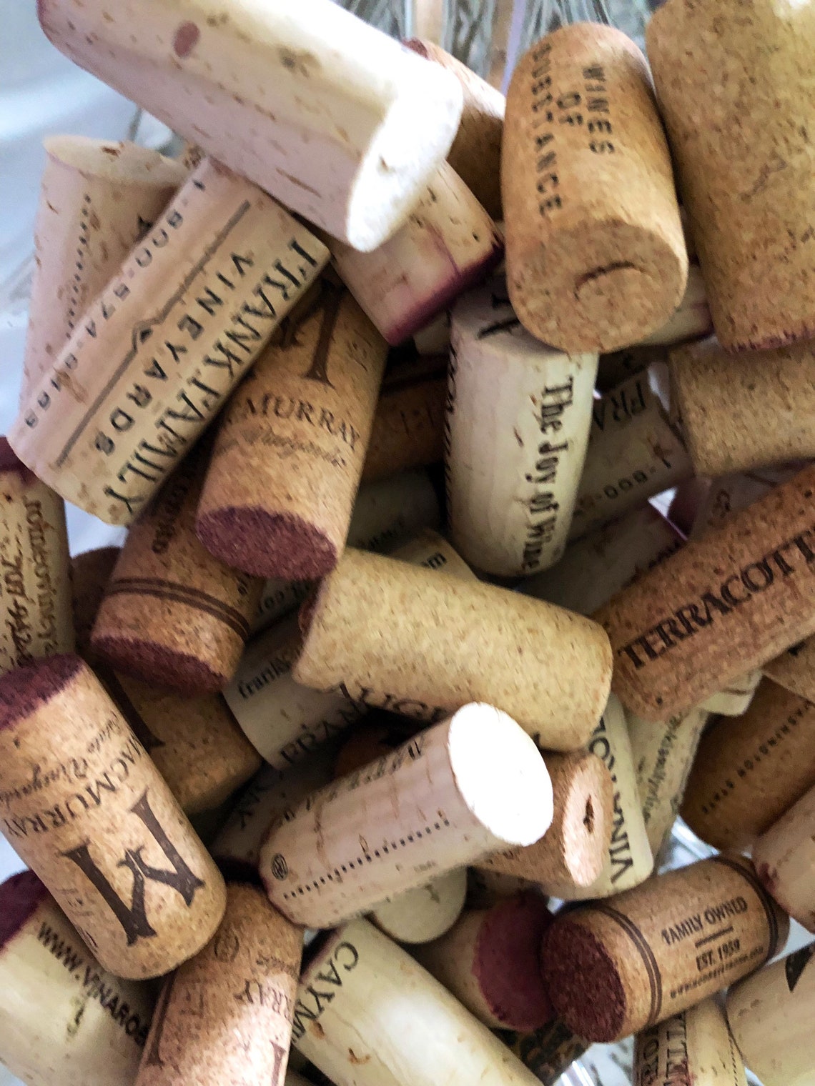 Wine corks. Used wine corks. All natural wine corks. Great for Etsy