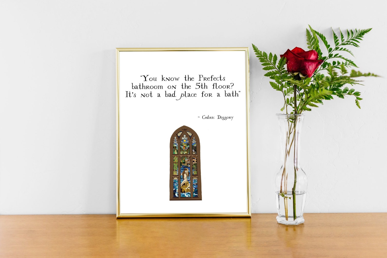 Harry Potter Prefects bathroom print | Etsy
