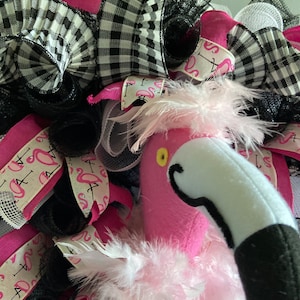 Flamingo Wreath, Wreath Attachments, Attachments, Flamingos, Flamingo Attachments,     #WAAM