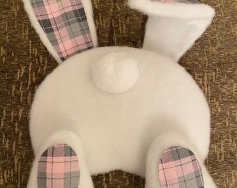 Bunny Butt, Easter Bunny Butt, Bunny Butt Wreath Attachment, White Bunny Butt, Wreath Attachments, Easter Bunnies, Bunnies, Attachments,