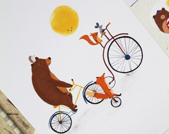 Illustration Bebe Etsy