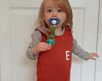 personalised baby girl romper