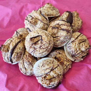 350g Überraschungsmakronen Plätzchen Weihnachtsplätzchen **selbstgemacht**