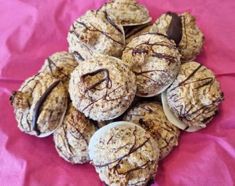 350g Überraschungsmakronen Plätzchen Weihnachtsplätzchen **selbstgemacht**