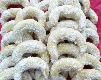 350g Vanillekipferl Plätzchen Weihnachtsplätzchen selbstgemacht **Weihnachtsplätzchen von der Bäckermeisterin aus dem Allgäu**
