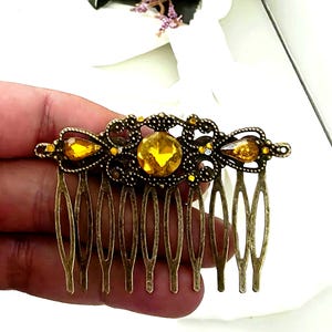 Elegant Black and Red Vintage-Inspired Hair Accessory - Cute Bee ? Detail il_340x270.1924545084_drfq.jpg main image 2