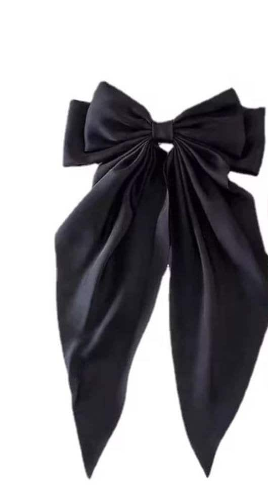 30 Giant Showroom Bows - Black Velvet