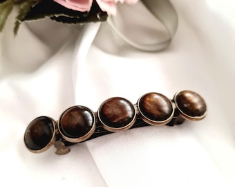 Vintage Hair Barrette Gold Tone Metal Anne Klein Hair  display picture 1