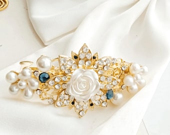 Chiesa Da Sposa Per Nozze Per Capelli Hawaiian Flower Clips Romantic Side - Foto 6