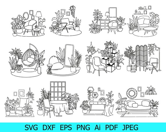 Interior Designer Design Room Home House Pencil Svg Png