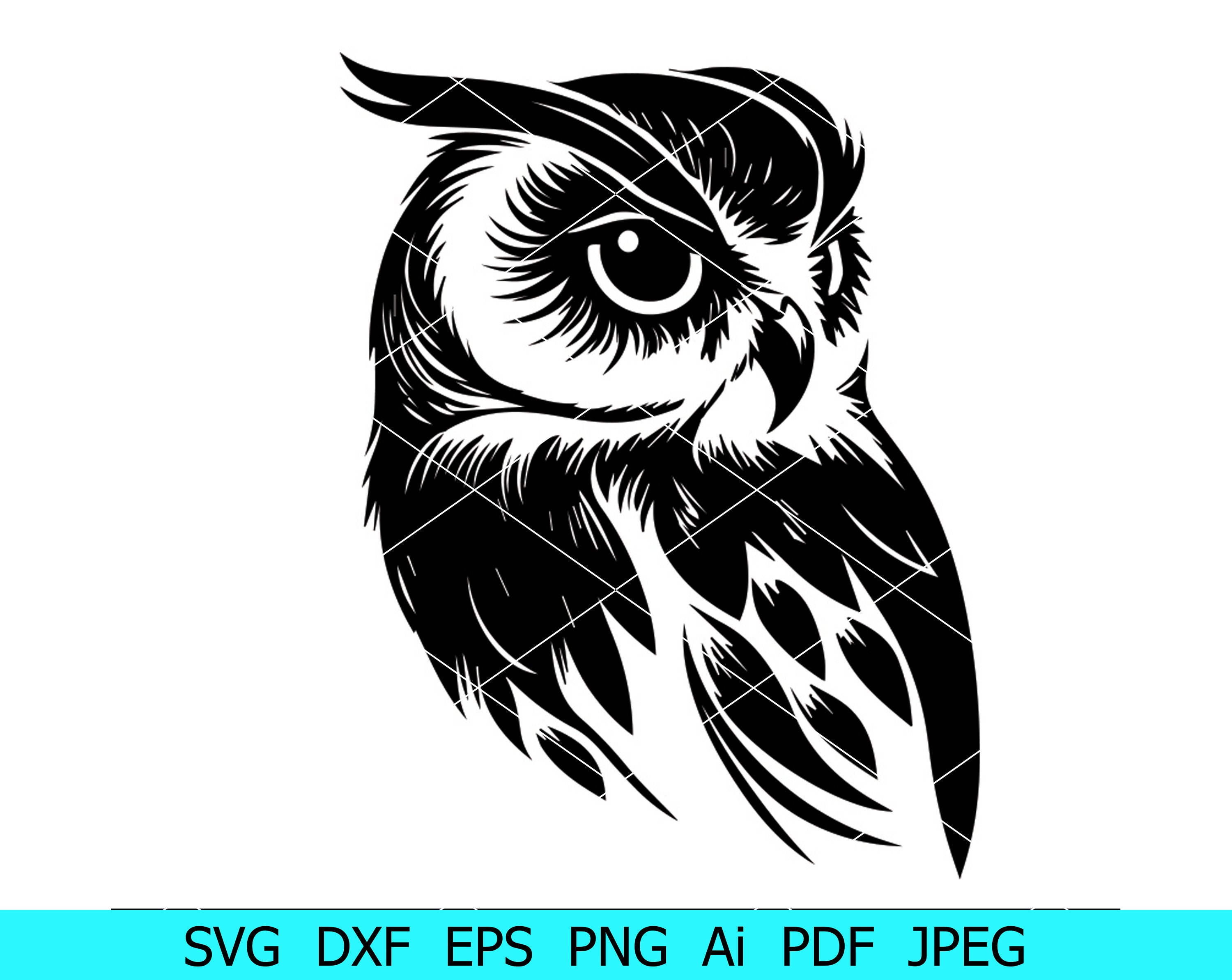 Owl head design foto