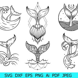 Meerjungfrau Schwanz, Meerjungfrau Schwanz, Meerjungfrau Schwanz Png, SVG Clipart, Meerjungfrau Kunst, Meerjungfrau Clipart, Meerjungfrau Schwanz SVG Bundle, Seesterne Png, Instant Download