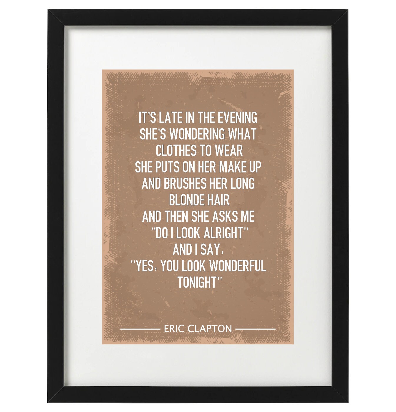 Download Eric Clapton Wonderful Tonight Lyrics Background